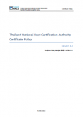 แนวนโยบายของผู้ให้บริการออกใบรับรองอิเล็กทรอนิกส์แห่งชาติ Thailand NRCA (CP Version 4.4) (SSL ...